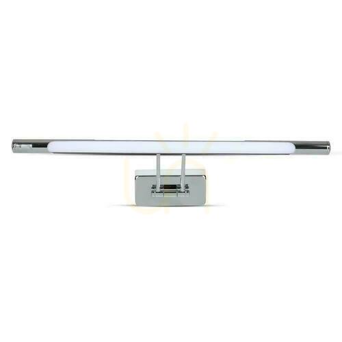 Jelölje be V-TAC 9W LED lámpatest tükörkép króm 50cm VT-7008 3000K 550lm 3 év garancia 3 év garancia