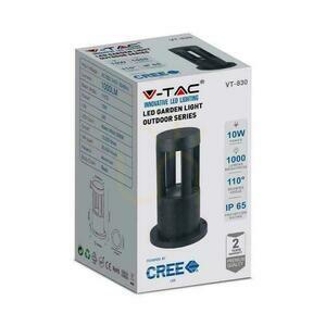 V-TAC 10W LED kerti pólus IP65 fekete 25cm VT-830-N 4000K 1000lm 3 V-TAC 10W LED kerti pólus IP65 fekete 25cm VT-830-N 4000K 1000lm small 3