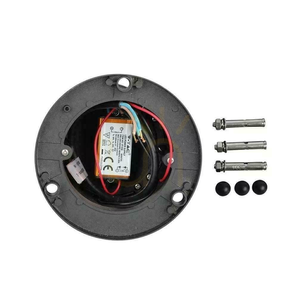 Előadás V-TAC 10W LED kerti pólus IP65 fekete 25cm VT-830-N 4000K 1000lm V-TAC 10W LED kerti pólus IP65 fekete 25cm VT-830-N 4000K 1000lm