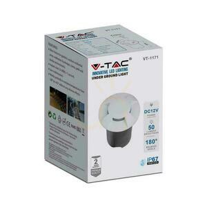 Kerti földre szerelhető V-TAC 1W LED 4 oldalú fehér IP67 VT-1171 3000K 50lm. small 3