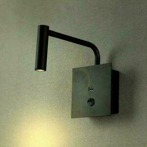 LED lámpatest V-TAC 3W fali lámpa Hotel ágy USB kapcsoló fekete COB CREE VT-2943 3000K 150lm 3 év garancia 3 év garancia 6 LED lámpatest V-TAC 3W fali lámpa Hotel ágy USB kapcsoló fekete COB CREE VT-2943 3000K 150lm 3 év garancia 3 év garancia small 6