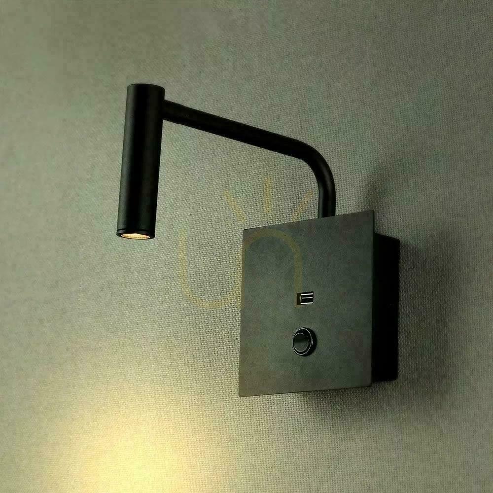 Kilátás LED lámpatest V-TAC 3W fali lámpa Hotel ágy USB kapcsoló fekete COB CREE VT-2943 3000K 150lm 3 év garancia 3 év garancia LED lámpatest V-TAC 3W fali lámpa Hotel ágy USB kapcsoló fekete COB CREE VT-2943 3000K 150lm 3 év garancia 3 év garancia