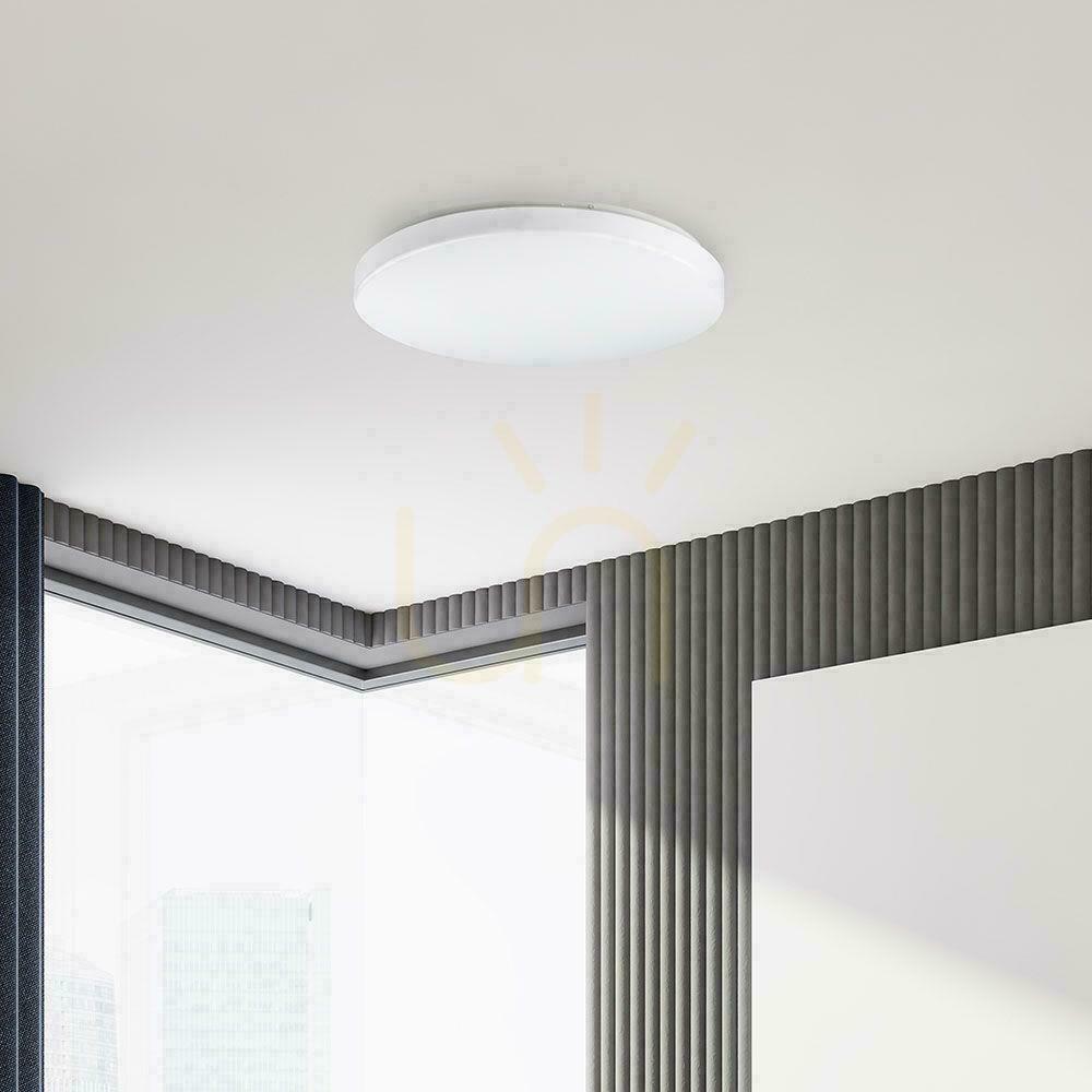 Kilátás Felületi Plafond kerek V-TAC 15W LED SAMSUNG CHIP IP44 120Lm/W VT-8033 4000K 1850lm 3 év garancia 3 év garancia Felületi Plafond kerek V-TAC 15W LED SAMSUNG CHIP IP44 120Lm/W VT-8033 4000K 1850lm 3 év garancia 3 év garancia