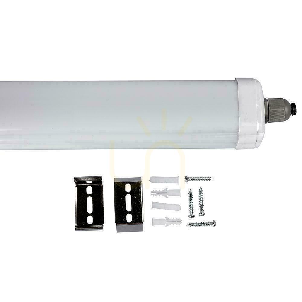 Előnézet V-TAC X-SERIES 120cm 24W 160Lm/W 4000K 3840lm Hermetikus lámpatest 5 év garancia V-TAC X-SERIES 120cm 24W 160Lm/W 4000K 3840lm Hermetikus lámpatest 5 év garancia