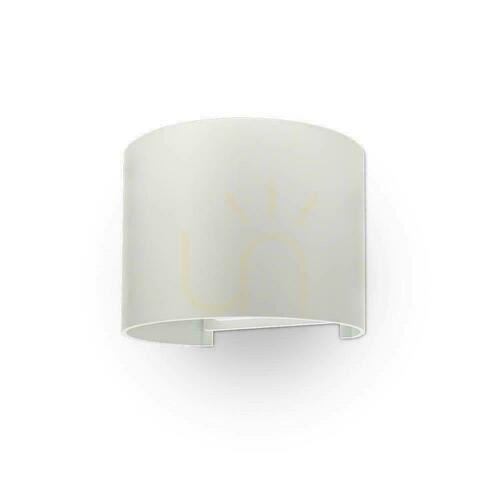 Jelölje be Fali lámpatest 6W V-TAC Top Bottom állítható fehér kerek IP65 Bridgelux VT-756-W 3000K 700lm 3000K 700lm