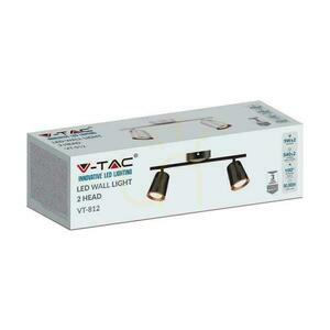 V-TAC 10W LED mennyezeti szalag lámpatest Fehér VT-812 4000K 960lm 3 év garancia small 1