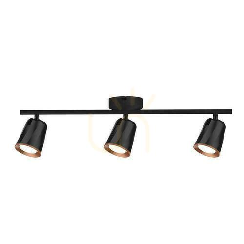Jelölje be V-TAC 15W LED mennyezeti szalag lámpatest Fekete VT-818 3000K 1620lm 3 év garancia