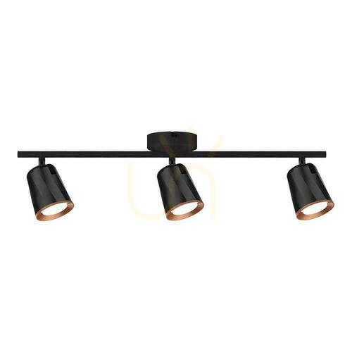 Jelölje be V-TAC 15W LED mennyezeti szalag lámpatest Fekete VT-818 4000K 1620lm 3 év garancia