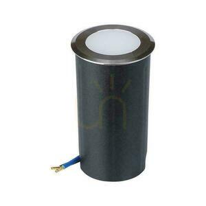 V-TAC 1W LED ezüst IP67 VT-1151 3000K 51lm földi kerti padlófényszóró. small 0