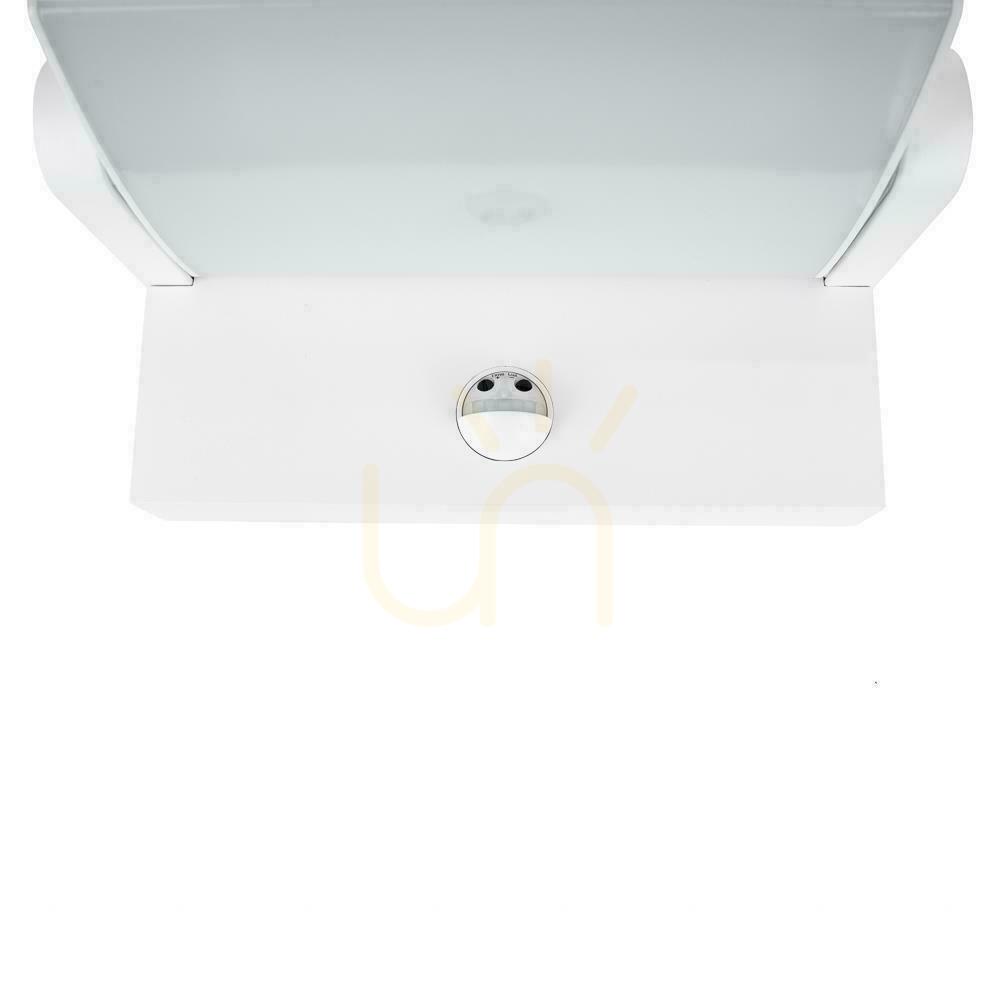 Kijelző V-TAC 17W LED projektoros homlokzati lámpatest mozgásérzékelő fehér IP65 VT-11020S 4000K 2520lm. V-TAC 17W LED projektoros homlokzati lámpatest mozgásérzékelő fehér IP65 VT-11020S 4000K 2520lm.