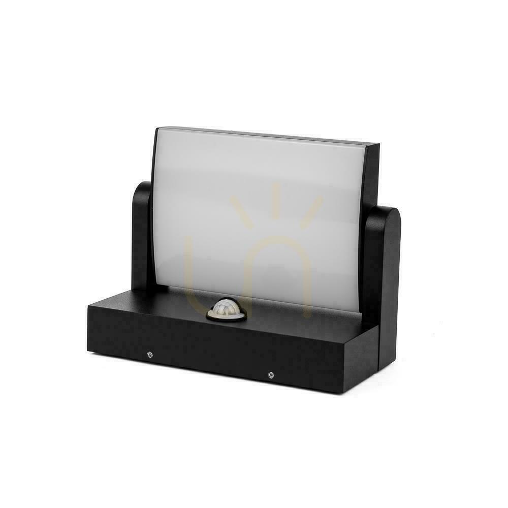 Kilátás V-TAC 17W LED projektoros homlokzati lámpatest mozgásérzékelő fekete IP65 VT-11020S 4000K 2520lm. V-TAC 17W LED projektoros homlokzati lámpatest mozgásérzékelő fekete IP65 VT-11020S 4000K 2520lm.