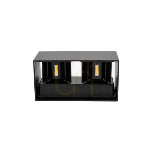 Jelölje be V-TAC VT-8125 kültéri fali lámpa LED 24 W 4000K fel-le IP65 szürke 2720 lm