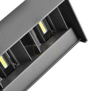 V-TAC VT-8125 kültéri fali lámpa LED 24 W 4000K fel-le IP65 szürke 2720 lm small 7