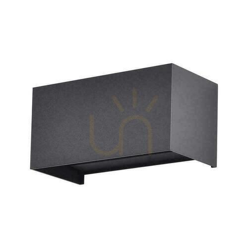 Jelölje be V-TAC 24W LED fali lámpatest Felső alsó IP65 Fekete VT-8125-B-N 3000K 2720lm.