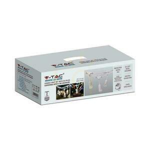 Kerti füzér V-TAC fehér 15 méter 15 lámpatest E27 gumi+aljzat IP54 VT-713 VT-713 small 2