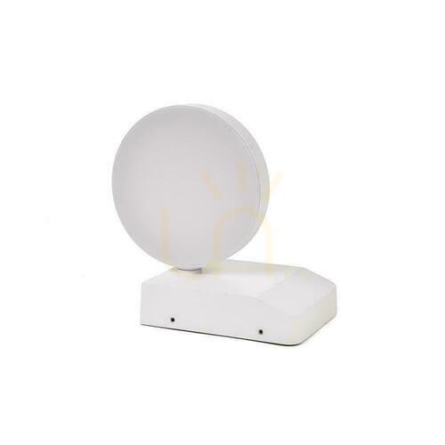 Jelölje be V-TAC VT-11020 kerek fehér LED kültéri fali lámpa 17 W 3000 K IP65