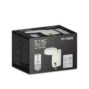 V-TAC 17W LED mozgásérzékelő kerek fehér IP65 VT-11020S 3000K 2520lm V-TAC 17W LED mozgásérzékelő kerek fehér IP65 VT-11020S 3000K 2520lm small 5