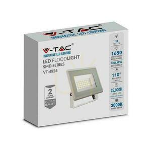 V-TAC F-CLASS VT-4924-W fehér LED reflektor 20 W 3000 K 1650 lm small 3