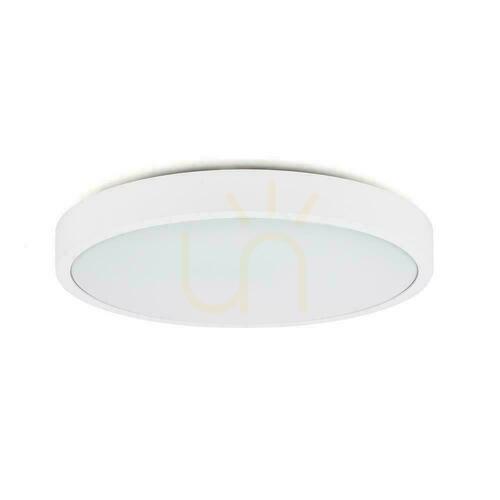 Jelölje be V-TAC 30W LED Plafond kerek IP44 42cm fehér VT-8630W-RD 3000K 3000lm.
