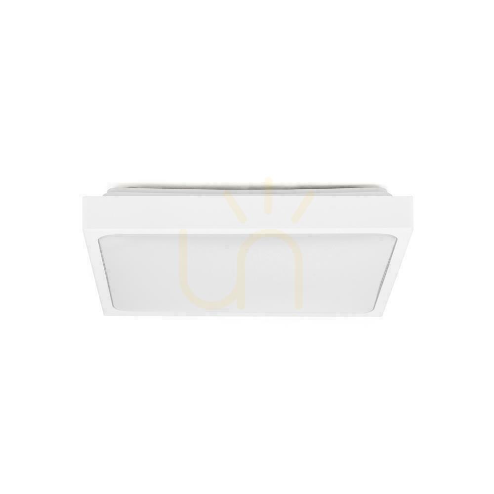 Jelölje be Plafond V-TAC 18W LED négyzet IP44 23x23cm fehér VT-8618W-SQ 6500K 1800lm. Plafond V-TAC 18W LED négyzet IP44 23x23cm fehér VT-8618W-SQ 6500K 1800lm.