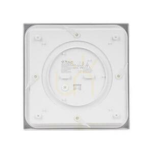 Plafond V-TAC 24W LED négyzet IP44 mikrohullámú mozgásérzékelő 30x30cm fehér VT-8624SW-SQ 4000K 2400lm small 1
