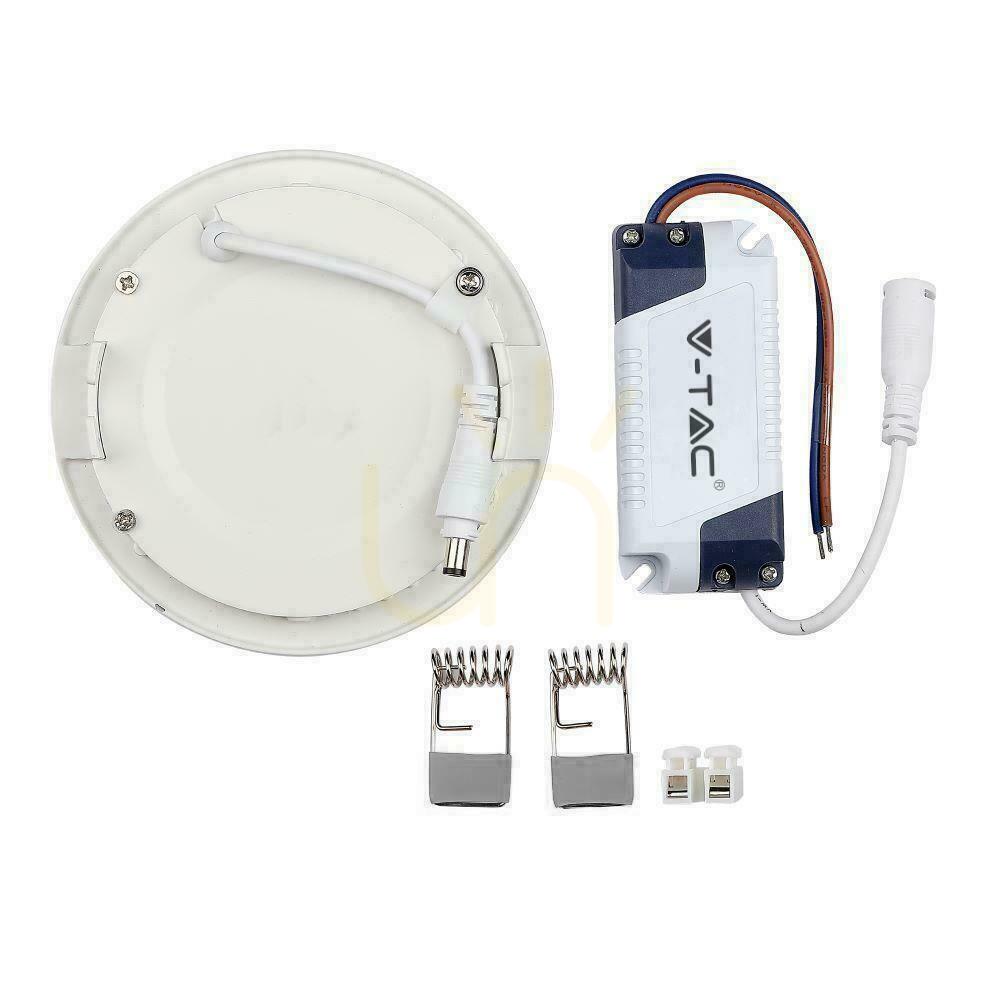 Kijelző V-TAC prémium LED-es lámpatest 22W kerek fi240 VT-2207RD-N 4000K 2265lm. V-TAC prémium LED-es lámpatest 22W kerek fi240 VT-2207RD-N 4000K 2265lm.
