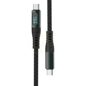 V-TAC VT-5303 USB-C–USB-C kábel fekete 1 m 100 W 0 V-TAC VT-5303 USB-C–USB-C kábel fekete 1 m 100 W small 0