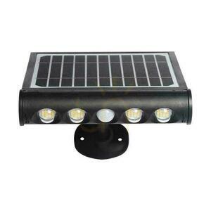 Napelemes projektor 8W LED fekete 8in1 mozgásérzékelő IP65 V-TAC VT-11108 4000K 950lm small 6