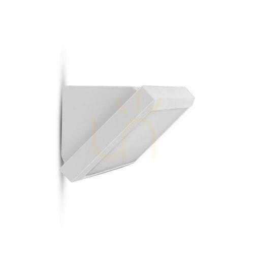 Jelölje be V-TAC 12W LED ferde fali lámpatest fehér IP65 VT-8054 3000K 1250lm.