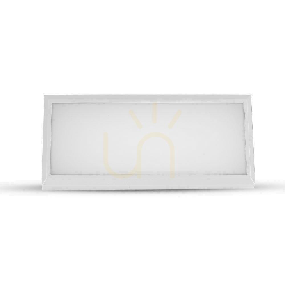 Kijelző V-TAC 12W LED ferde fali lámpatest fehér IP65 VT-8054 6400K 1250lm. V-TAC 12W LED ferde fali lámpatest fehér IP65 VT-8054 6400K 1250lm.