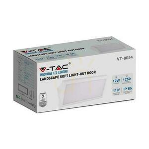 V-TAC 12W LED ferde fali lámpatest fehér IP65 VT-8054 6400K 1250lm. 4 V-TAC 12W LED ferde fali lámpatest fehér IP65 VT-8054 6400K 1250lm. small 4