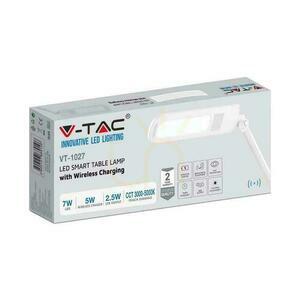 V-TAC asztali lámpa 7W 3in1 indukciós színváltó fehér VT-1027 2700K-6500K 400lm 2700K-6500K 400lm 4 V-TAC asztali lámpa 7W 3in1 indukciós színváltó fehér VT-1027 2700K-6500K 400lm 2700K-6500K 400lm small 4