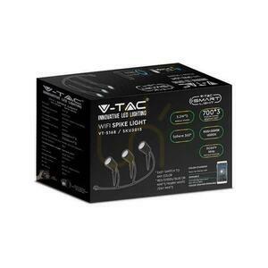 Kerti földi lámpatest meghajtású LED SMART WiFI V-TAC 3x7W Amazon Alexa Google Home VT-5168 RGB+3000K-6500K 520lm RGB+3000K-6500K 520lm small 3