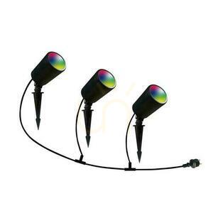 Kerti földi lámpatest meghajtású LED SMART WiFI V-TAC 3x7W Amazon Alexa Google Home VT-5168 RGB+3000K-6500K 520lm RGB+3000K-6500K 520lm small 0