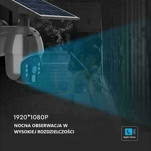 V-TAC WiFi WiFi HD SMART Solar PTZ IR kültéri kamera Fekete VT-11024 6 V-TAC WiFi WiFi HD SMART Solar PTZ IR kültéri kamera Fekete VT-11024 small 6