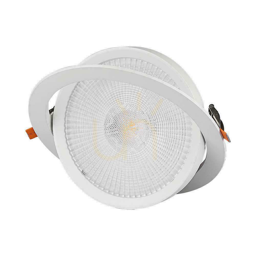 Kilátás V-TAC LED Downlight SAMSUNG CHIP 20W Moving VT-2-20 4000K 1830lm 5 év garancia. V-TAC LED Downlight SAMSUNG CHIP 20W Moving VT-2-20 4000K 1830lm 5 év garancia.