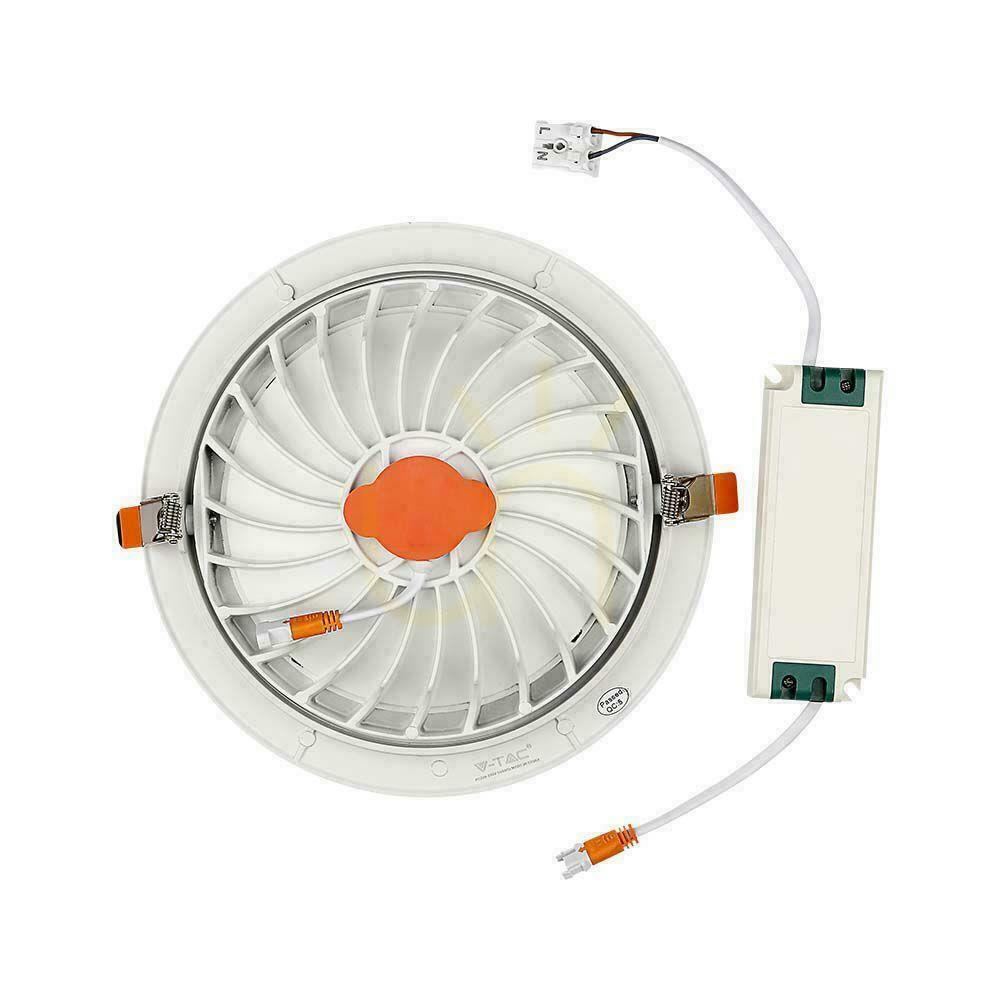 Kijelző V-TAC LED Downlight SAMSUNG CHIP 20W Moving VT-2-20 4000K 1830lm 5 év garancia. V-TAC LED Downlight SAMSUNG CHIP 20W Moving VT-2-20 4000K 1830lm 5 év garancia.