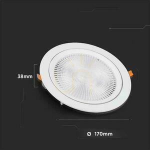 V-TAC LED Downlight SAMSUNG CHIP 20W Moving VT-2-20 4000K 1830lm 5 év garancia. 5 V-TAC LED Downlight SAMSUNG CHIP 20W Moving VT-2-20 4000K 1830lm 5 év garancia. small 5