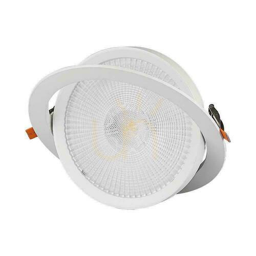 Jelölje be V-TAC LED Downlight SAMSUNG Chip 30W állítható VT-2-30 4000K 2970lm 5 év garancia