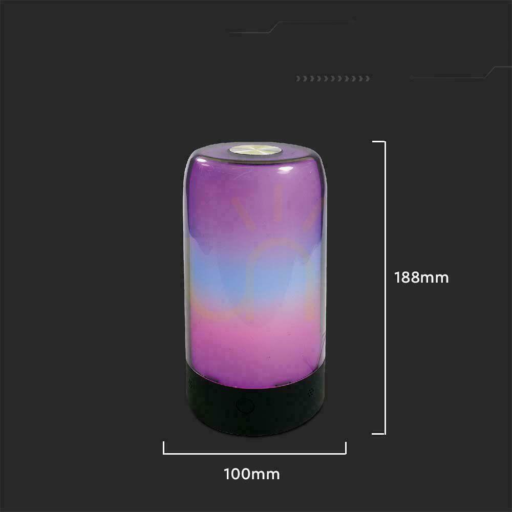 Kijelző V-TAC 8W SMART LIFE TUYA Alexa Google Home VT-7208 LED éjszakai világítótest. V-TAC 8W SMART LIFE TUYA Alexa Google Home VT-7208 LED éjszakai világítótest.