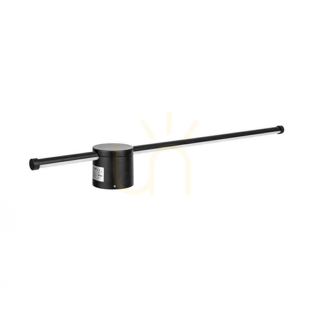 Kilátás LED V-TAC 12W IP65 Fekete 63cm VT-11112-B 3000K 1400lm Falra szerelhető. LED V-TAC 12W IP65 Fekete 63cm VT-11112-B 3000K 1400lm Falra szerelhető.