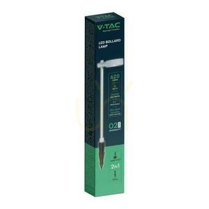 V-TAC 2-funkciós LED oszlop lámpatest 6W IP65 100cm Fehér VT-11107 3000K 520lm small 1