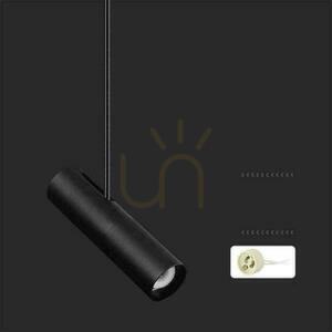 V-TAC GU10 állítható mennyezeti lámpatest 830-1170mm fekete VT-7900 3 év garancia small 2