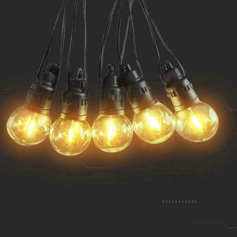 Jelölje be Solar Garden Girland távirányítóval V-TAC 12 méter 10 izzó 0,5W IP44 VT-70512 3000K 300lm Solar Garden Girland távirányítóval V-TAC 12 méter 10 izzó 0,5W IP44 VT-70512 3000K 300lm