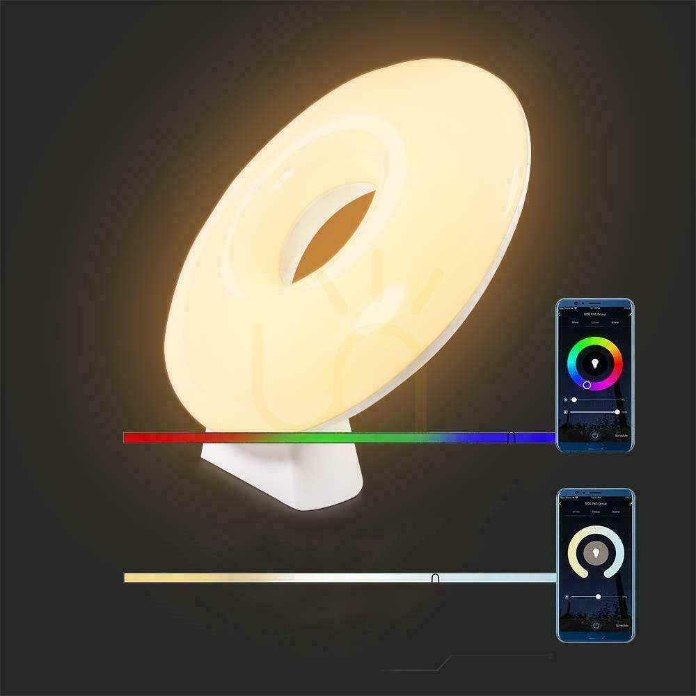 Kilátás V-TAC 5W SMART LIFE LED éjszakai lámpa TUYA Alexa Google Home VT-5155 550lm. V-TAC 5W SMART LIFE LED éjszakai lámpa TUYA Alexa Google Home VT-5155 550lm.