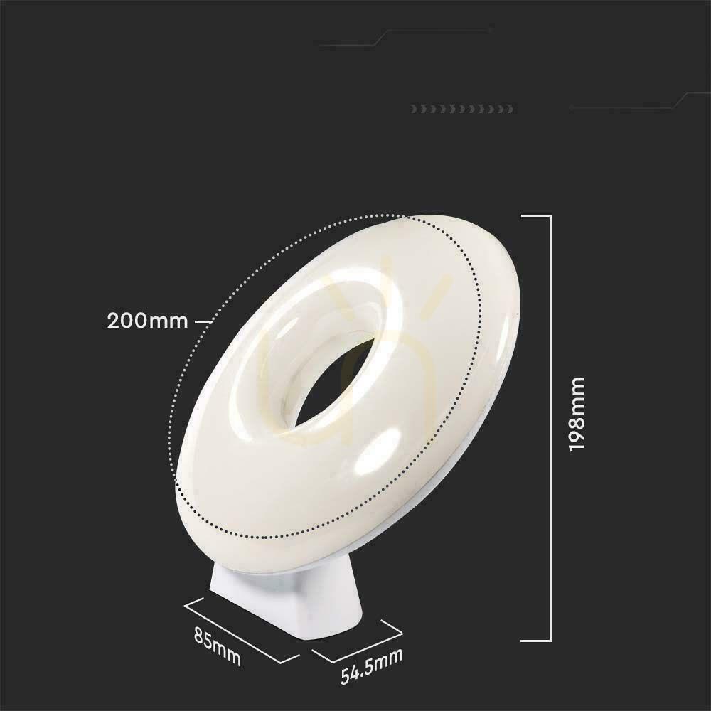 Kijelző V-TAC 5W SMART LIFE LED éjszakai lámpa TUYA Alexa Google Home VT-5155 550lm. V-TAC 5W SMART LIFE LED éjszakai lámpa TUYA Alexa Google Home VT-5155 550lm.