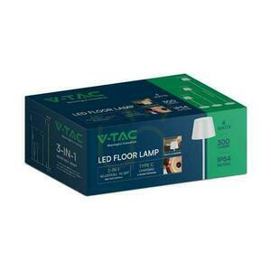 V-TAC 4W LED állólámpa fekete IP54 újratölthető VT-7544 3000K 300lm. 1 V-TAC 4W LED állólámpa fekete IP54 újratölthető VT-7544 3000K 300lm. small 1