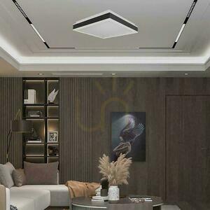 V-TAC 38W LED TRIAC Plafond 3in1 fekete négyzet 40x40cm VT-7757-B 4000K 4000lm 4000K 4000lm small 2