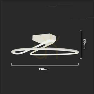 V-TAC 20W LED mennyezeti lámpatest fehér VT-7763 4000K 2130lm. small 1