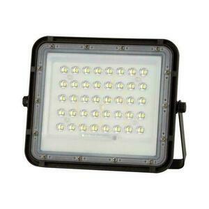 V-TAC 6W-os napelemes LED projektor távirányító, AUTO, időzítő, IP65 Fekete VT-40W 4000K 400lm small 1